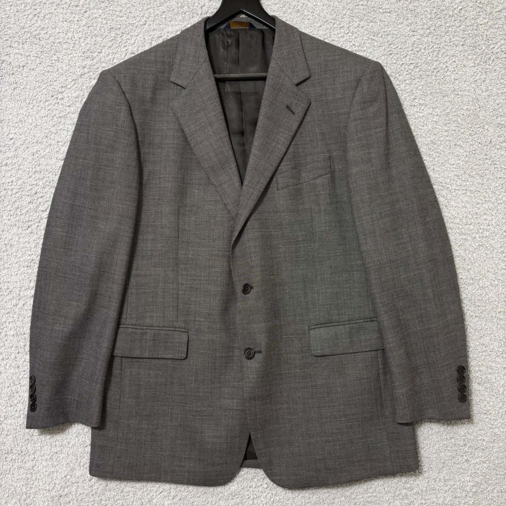 Brooks Brothers‎ 346 Wool Stretch Blazer 42R Brown Sport Coat Business Classic